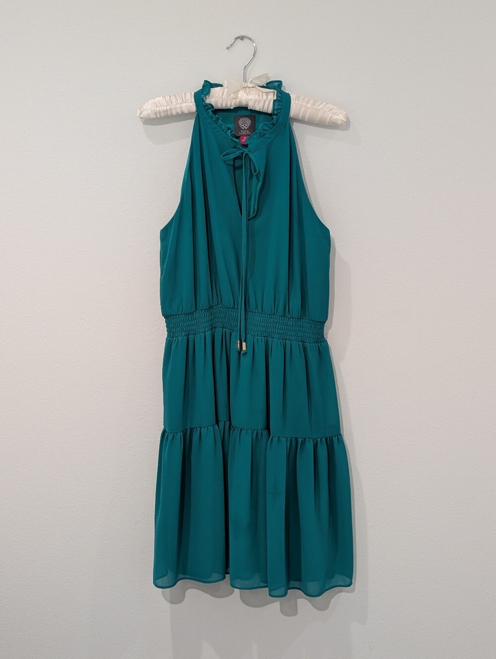 Vince Camuto Turquoise Green Blue Dress